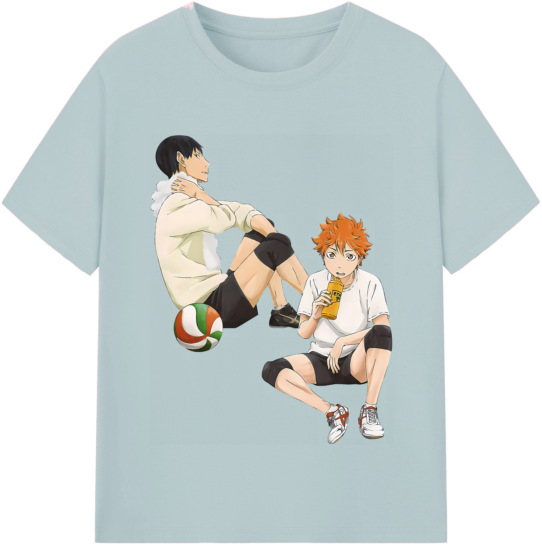 （画像用） ハイキュー!! Haikyu!! 綿100％半袖Tシャツ（フロントプリント）